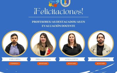 Docentes del Liceo PHP Pullinque fueron reconocidos por su destacado desempeño en la Evaluación Docente