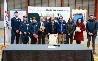 Fundación Educacional People Help People firma convenio de colaboración con el Comité Olímpico de Chile